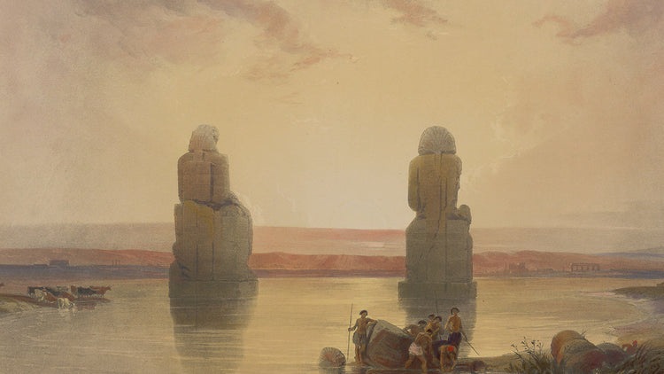 Lithographies de David Roberts : Égypte et Nubie, reproductions des merveilles antiques