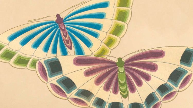 Mille variétés de papillons – L’élégance intemporelle de Kamisaka Sekka