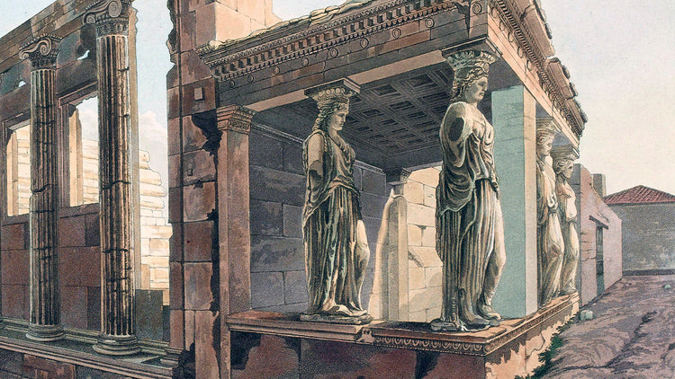 Vues de la Grèce Antique par Edward Dodwell : Reproductions des Gravures de 1821