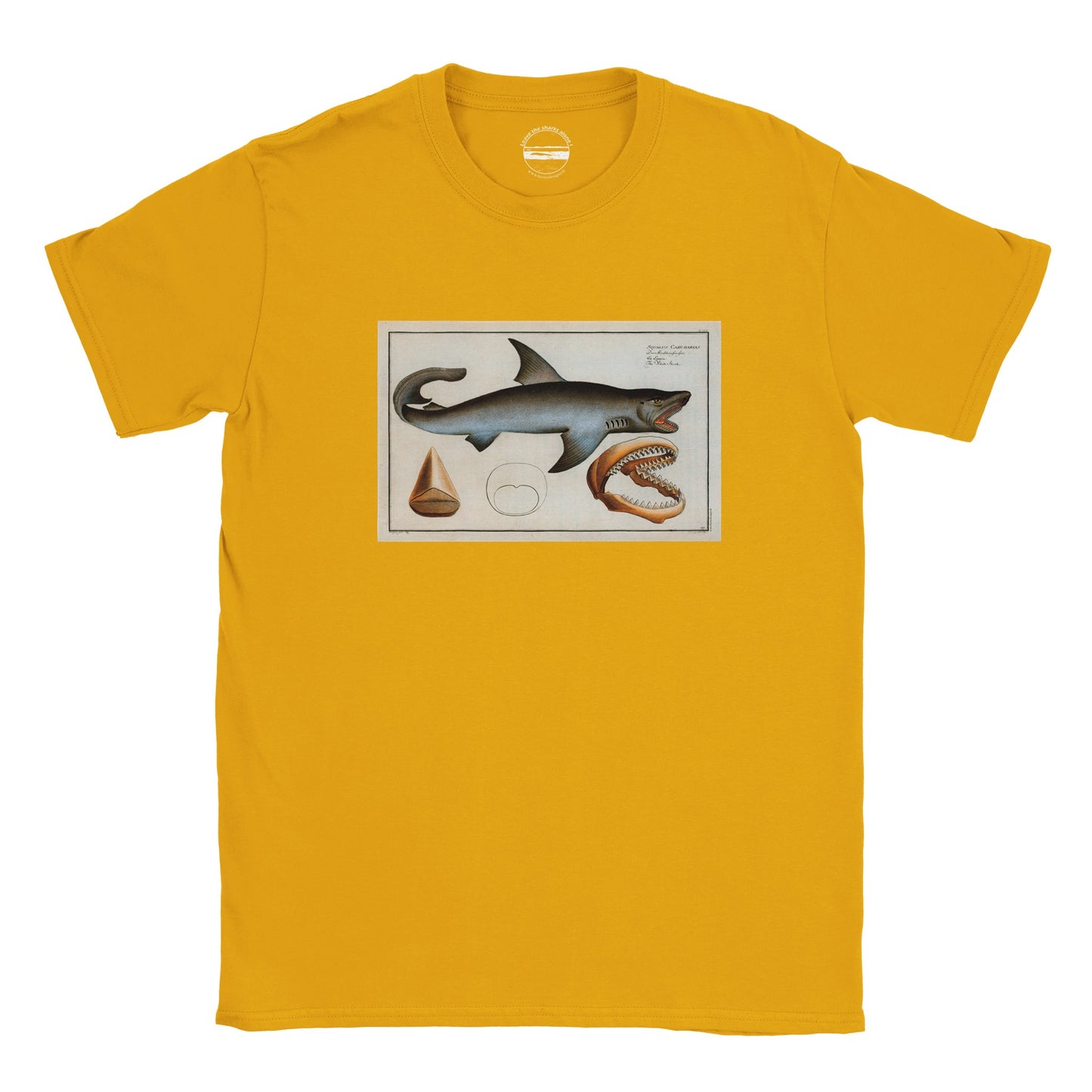 T-Shirt Requin «La Lamie» - Squalus Carcharias - image 53484942098765