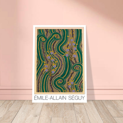 Vagues émeraude et dorées - Samarkande, motifs orientaux par Émile-Allain Séguy - image 53865764258125
